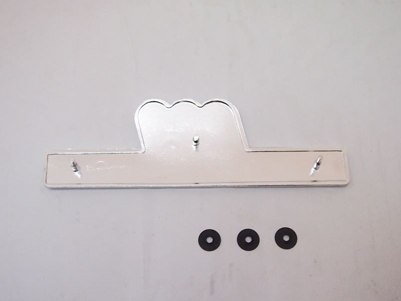 Side Cover Emblem with Nut, Early Type, 1pc, Z1 (1972-1974)