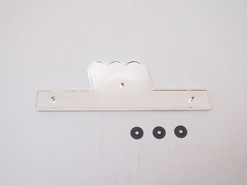 Side cover emblem with nut, 1 piece, Z2 (1973-1975)