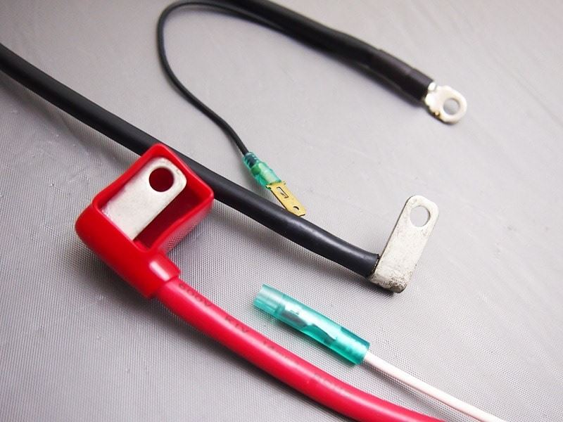 Battery cable set for 1 vehicle Z1/Z2