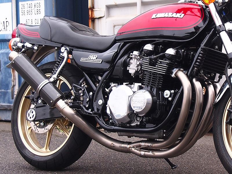 CLRフルエキゾーストチタンパイプ ゼファー750 – バイクマン