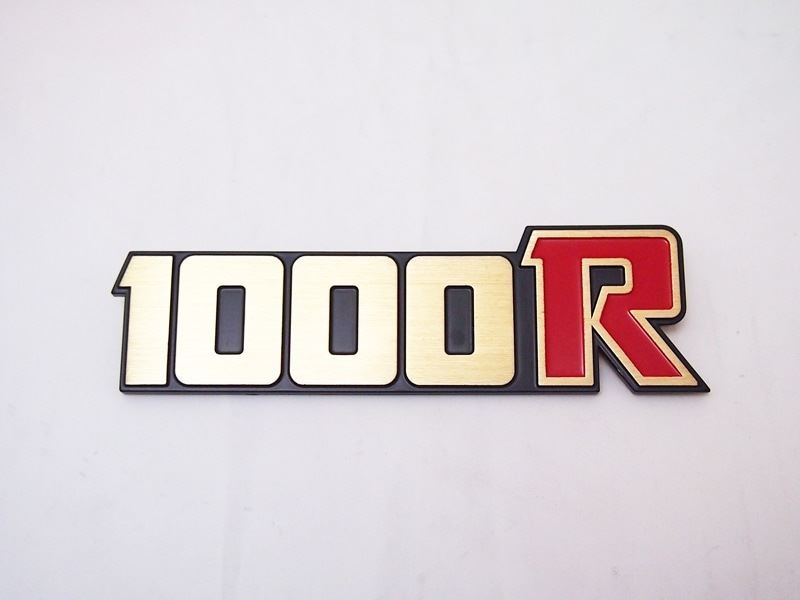 サイドカバーエンブレム レッド 1枚 Z1000R2