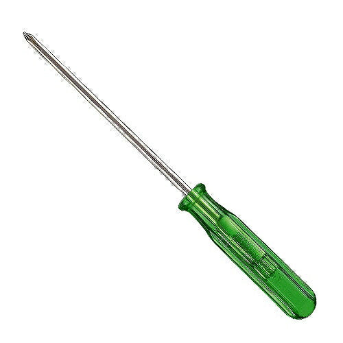 スタンダードドライバー サイズ:全長176mm 材質:S45C 先端サイズ:+#0 軸長:100mm 軸径:4.3mm グリップ径:16mm