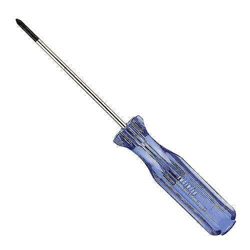 特殊ネジ用ドライバー サイズ:全長146mm 先端サイズ:1.3mm 軸長:75mm 軸径:3.0mm グリップ径:φ15mm