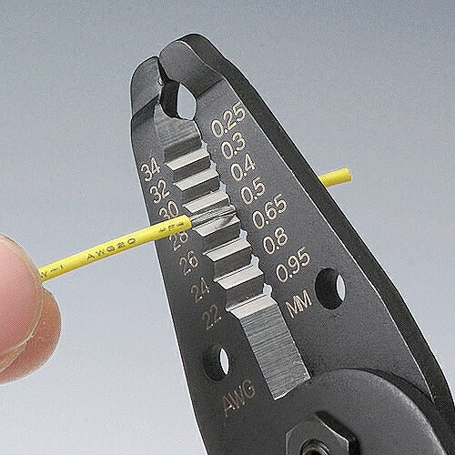 ワイヤーストリッパー 極太線用140G サイズ:175X50mm 材質:S55C