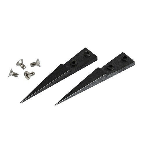 PTZ-41用交換チップ 2ケ1組ネジ付 材質:PPSプラスチック 耐熱温度:270℃ 仕様:PTZ-41用交換チップ(2ヶ1組ネジ付)