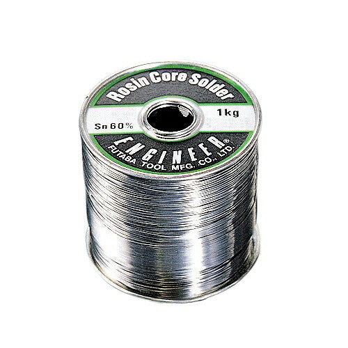 糸ハンダ 0.8×1KG サイズ:67X67X63mm 材質:Sn60%、Pb40% 線径:0.8mm