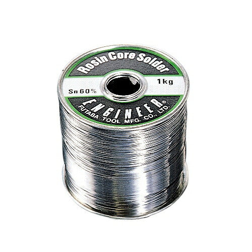 糸ハンダ 1.2×1KG サイズ:67X67X63mm 材質:Sn60%、Pb40% 線径:1.2mm