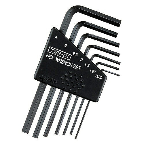 六角レンチセット 材質:構造用合金鋼