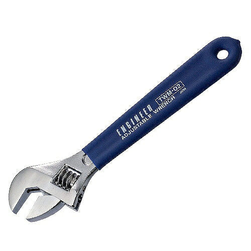 モンキーレンチ 200mm サイズ:全長210mm 先端幅:57mm 開き幅:25mm 先端厚み:14mm