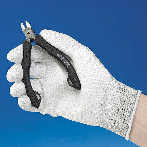 導電性手袋 パームコート L サイズ:L 重量:21.5g 表面抵抗値:1X105~106Ω コーティング:パームコート