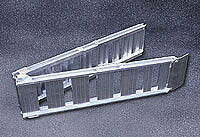 Aluminum Loading Ramp, 2.2m, Foldable, Wide
