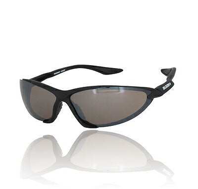 SUOMY Sunglasses Matte Black/Brown Silver Mirror