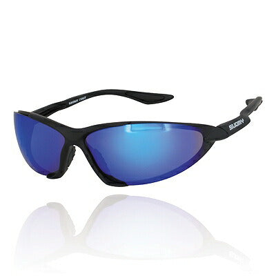 SUOMY Sunglasses Matte Black/Blue Mirror