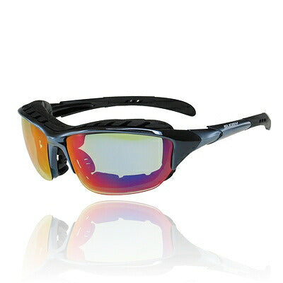 SUOMY Sunglasses Glitter Black/Green Revo