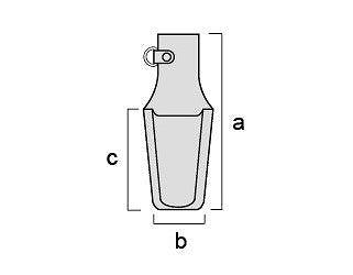 ウエストライン ペンチホルダー ペンチ1丁差し