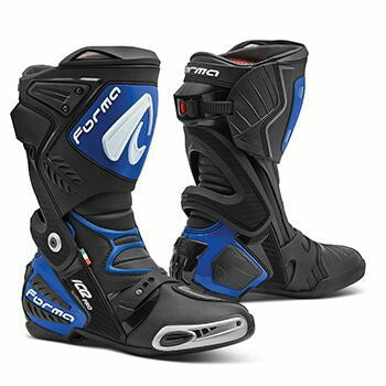 Ice Pro Racing Boots Black/Blue 25.5cm