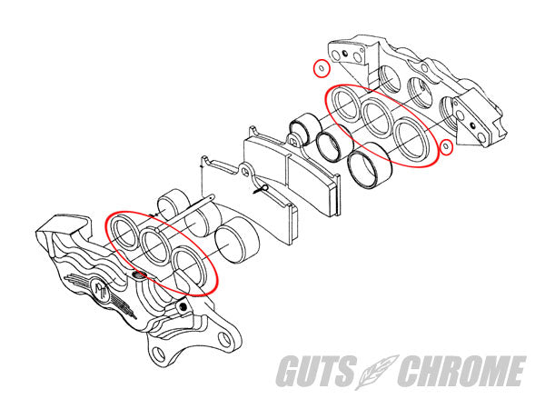 112×6B用 リビルドキット 補修部品