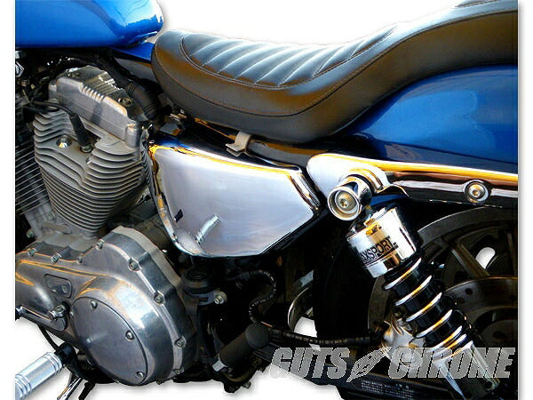 バッテリーカバー クローム 04年以降スポーツスター用