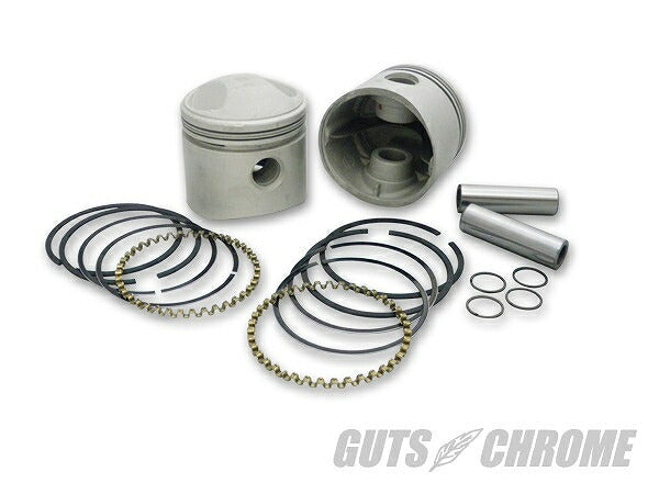 V-TWIN Piston and Ring Set .010 Over Size for 1200cc