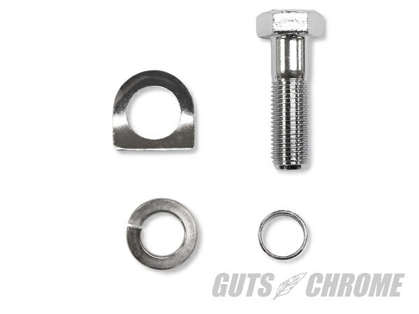 V-TWIN Chrome Army Style Kick Pedal