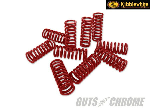 Clutch Springs, Red, Free Length 1.718", 10 pcs (for one bike), 68-84 Big Twin 4-Speed Transmission Dry Clutch