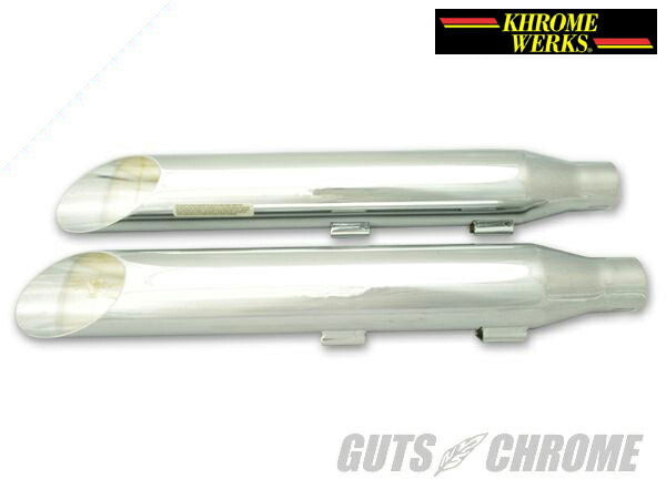 スリップオンマフラー スラッシュカット 3インチ ファットボーイ デュース