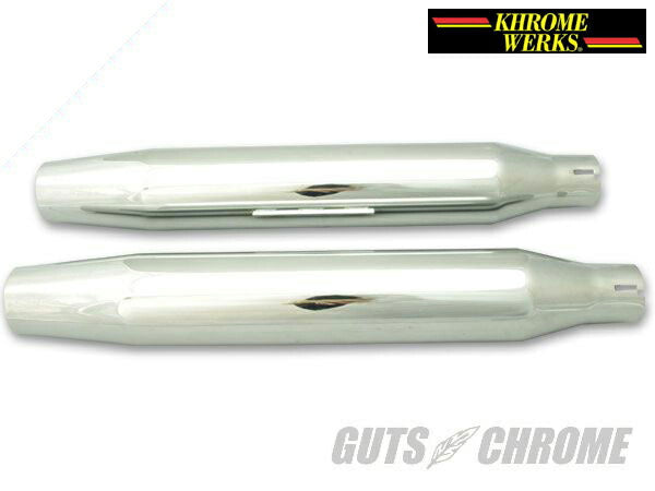 クロームワークス スリップオンマフラー テーパード 3インチ ダイナ FXD FXDWG