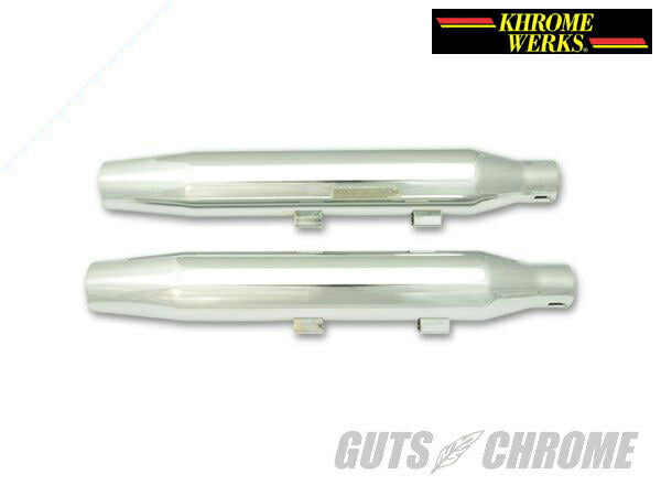 クロームワークス スリップオンマフラー テーパード 3インチ XL スポーツスター