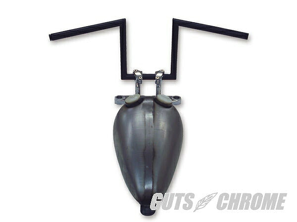 ブラック Zバー ハンドル 10インチ ヘコミ無し