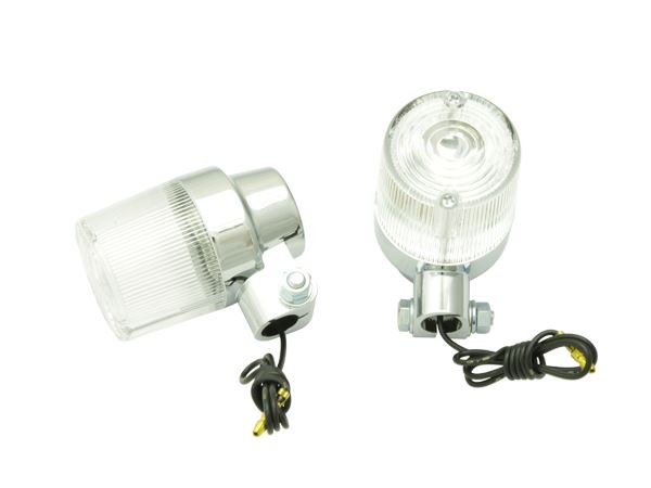 ヨーロピアンウィンカー クリア 50Φ×76 2個入り