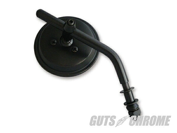 3インチ ラウンドミラー ブラック