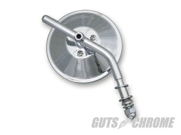 3インチ ラウンドミラー クローム