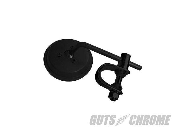 3インチ クランプオン ミラー ブラック