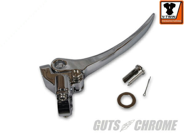 V-TWIN Sharp End Replica Lever Assembly Chrome S/H FL