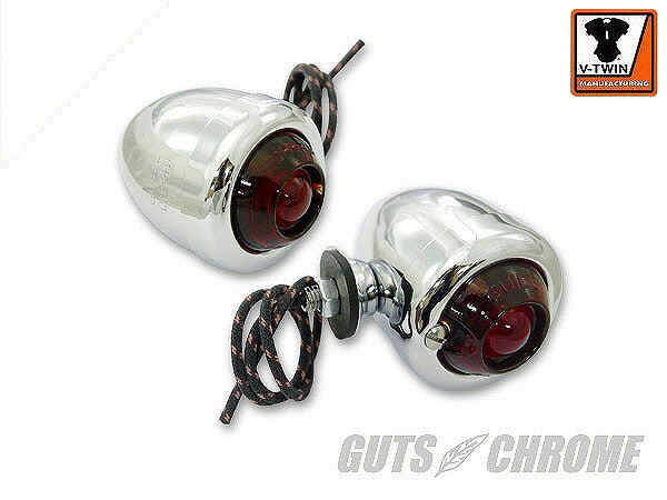 GUIDE DH-49 レプリカ ウインカーセット 赤レンズ