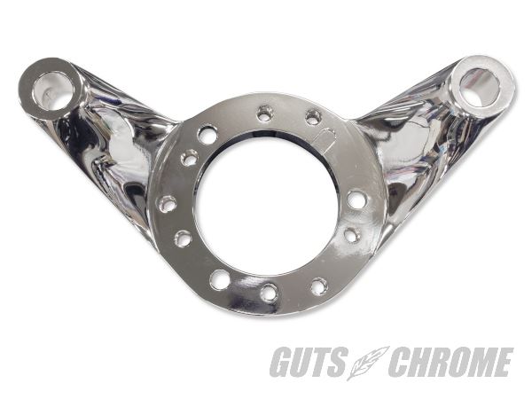 Air Cleaner Bracket Kit, CV Conversion, Chrome, Big Twin