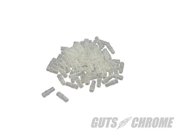 Sleeve for flat-type spade connector, 100 pcs, male