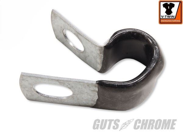 Rubber Coated Clamp, 3/8 Inch, 10 Pieces