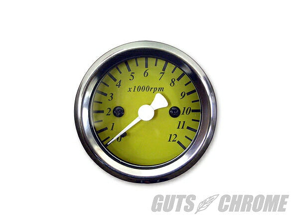 48mm タコメーター 黄 電気式