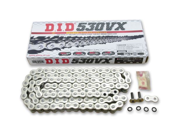 DID チェーン 530VX シルバー リンク数110L