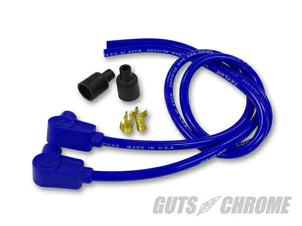 Spark Plug Wires 90° Blue Panhead Shovelhead Evolution Big Twin