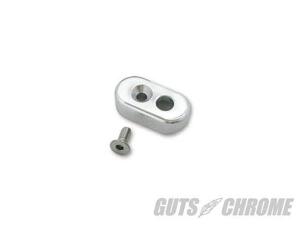 1つ穴スイッチボックス クローム