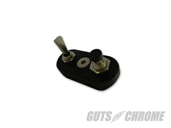 2穴スイッチボックスアッシー(キャンセラ対応)ブラック ブラック