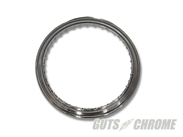 V-TWIN Drop Center Rim, Front/Rear, 40-hole, Chrome, 18x2.50 inch
