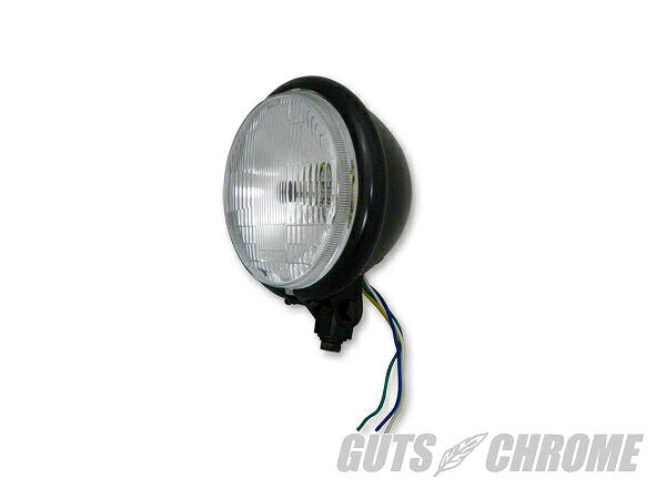 5.75インチ ベーツヘッドライト ブラック(フラットレンズ)