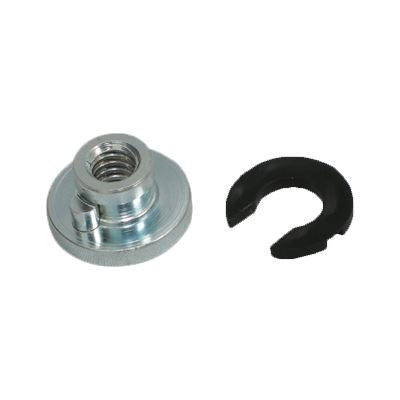 Rear fender insert nuts for seat bolts