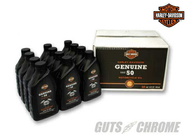 ハーレー純正オイル シングル50エンジンオイル 1ケース(12本入) ショベル以前車両用
