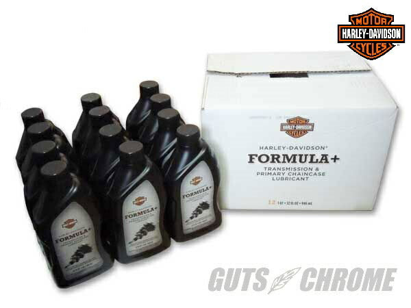 ハーレー純正オイル フォーミュラプラス 1ケース(12本入) EVO以降/プライマリーオイル ビッグツインモデル/トランスミッションオイル スポーツスター/ギアオイル
