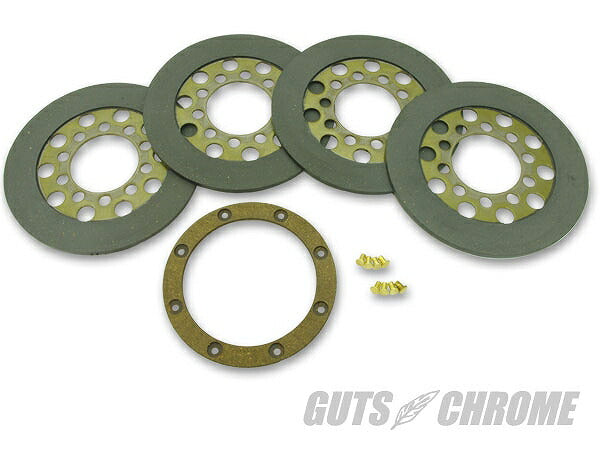 クラッチ板セット 36-67年ビックツイン用