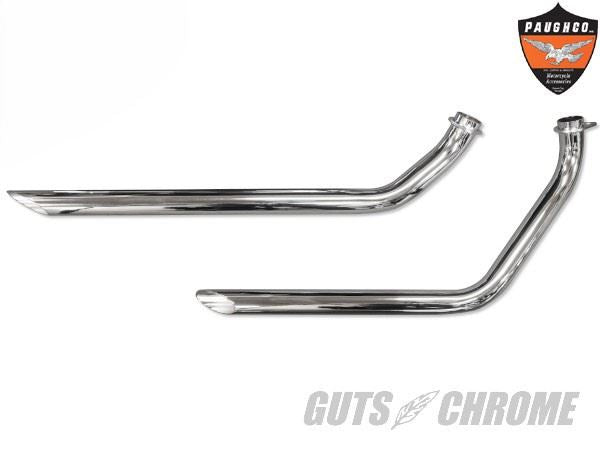 34" Shotgun Drag Pipes Exhaust Early Shovel